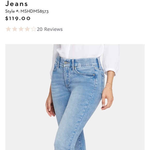 NYDJ Straight Leg Jeans - Picture 2 of 13